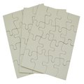 Inovart Inovart 2720 4 x 5.5 in. Puzzle-It Blank Puzzles - 16 Piece - 24 Per Pack 2720